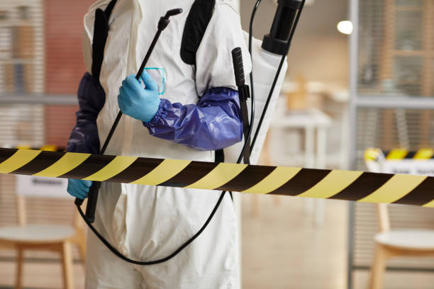 Professional Trauma Scene Cleanup technician working in Damon, TX